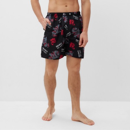 Male bathing panties kaftan "Dragon", size 50
