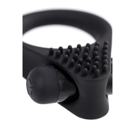Vibrooko on the penis A-Toys byfa Brid, silicone, black color, 6.3 cm, D 3.1 cm-9