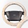 Skyway braid, artificial fur, size m, beige, s01107017