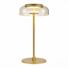 ST LUCE bedside lamp. SL6002.204.01. Lazio. 1x7 W, LED, 4000K, 420 LM, 23x23x42 cm, golden color