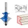 Clester's milling bison 28717-34.9, curly No. 6, shank d = 8 mm, 34.9 x 25.4 mm