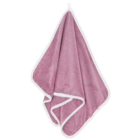 Set of towels "Glamor", size 25x65 cm, 37x75 cm, lingonberry color-2