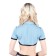The upper part of the Police costume, Pecado BDSM, top, jacket, tie, blue, 40
