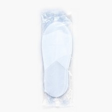 Disposable anti -crisis slippers, 4 mm, white