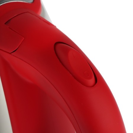Electric kettle Homestar HS-1028, metal, 1.8 l, 1500 watts, silver-red-2
