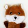 Textile toy "Squirrel", 45 x 15 cm