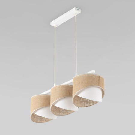 Suspended Light Lighting Marlon 4827, E27, 3x40W, 700x200 mm, white color-1