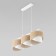 Suspended Light Lighting Marlon 4827, E27, 3x40W, 700x200 mm, white color