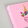 Photo album 25 sheets (corners+rings) "Unicorn with flowers" 27x19 cm