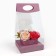 Box Gift folding carrion for colors, packaging, "lavender", 20 x 20 x 4 cm