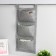 Organizer for storing the suspended Classic, 3 pockets, 31 × 67 cm, color gray mix