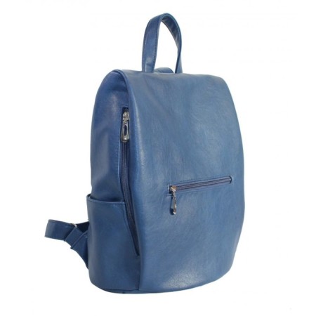 Women's backpack Serena, 1 department, blue color-1