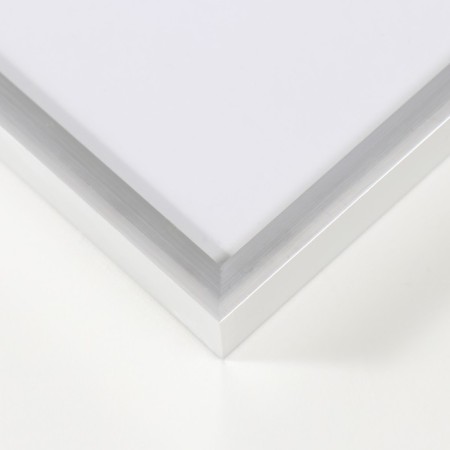 Photo frame plastic LIDA 30x30 cm silver (plastic screen)-2