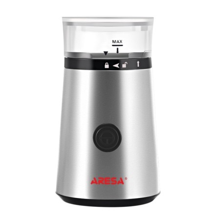 ARSA AR-3605 coffee grinder, electric, 180 watts, 65 g, silver-1