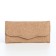 Women's wallet on magnet, beige color