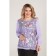 Female blouse, size 54, purple color