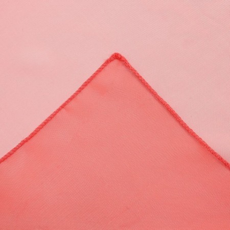 Pareo female, orange color, size 150x95 cm-8