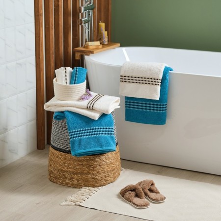 Trick Lovelife towel Adazhio 30x50 cm, sea, 100% cotton, 450 g/m2-7
