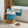 Trick Lovelife towel Adazhio 30x50 cm, sea, 100% cotton, 450 g/m2