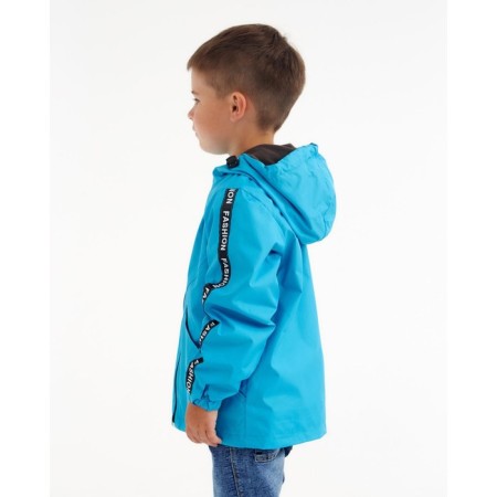 Vetrovka nursery, turquoise color, height 134-140 cm-4