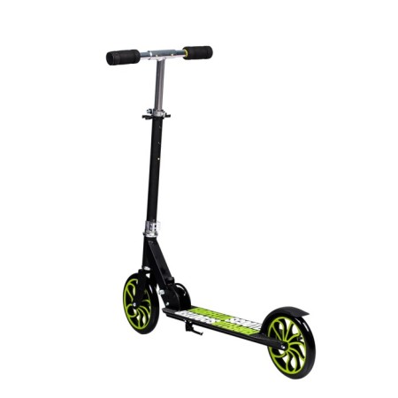 2-wheel scooter M-396b, black/green color-5