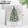 Postcard-Mini "For you" Christmas tree, 6x8cm, New Year