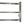 Electric towel "Sanprise" Euromix P6, 450x600 mm, left/right, chrome