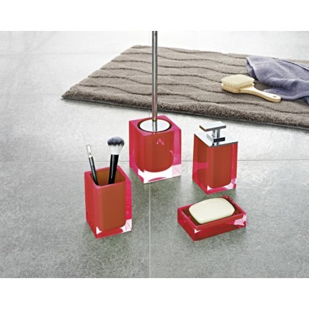Soap dish Colwurs, red color-1