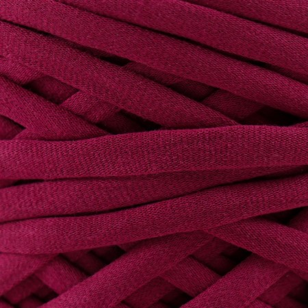 Knitted yarn, width 7-9 mm, 100m/295 gr ± 10% (13 - plum)-2
