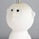 Table lamp "Inc" 1x40W E14 white 22x22x39cm
