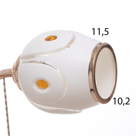 AGATA chandelier 3x40W E27 Gold Model: 2600547-6