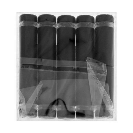 Remote holder for plates, 12x30 mm, black color, set 10 pcs.-6