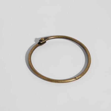 Ring for the cornice, connective, d = 50/56 mm, 10 pcs, bronze color-1
