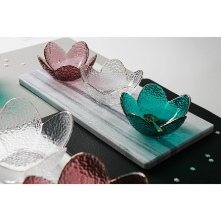 Glass Figure Salad "Flower", 150 ml, 12 × 5 cm-4