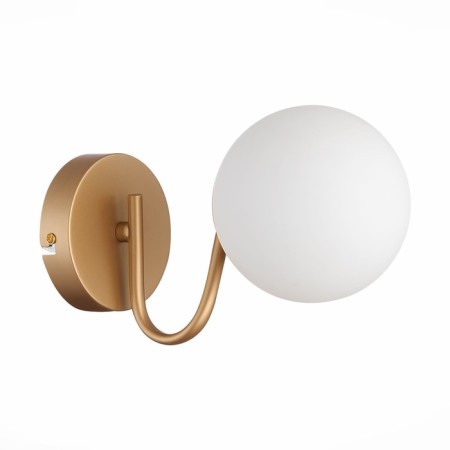 Wall lamp EVOLUCE. Sle220601-01. Calabria. 1x40 W, E14, 15x14.5 cm, golden color-3
