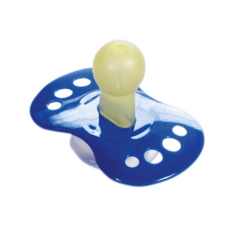 Latex anatomical “Smile” nipple-dummy, from 6 months, color mix-1