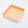 Box for cookies "peas", craft 12 x 12 x 3 cm