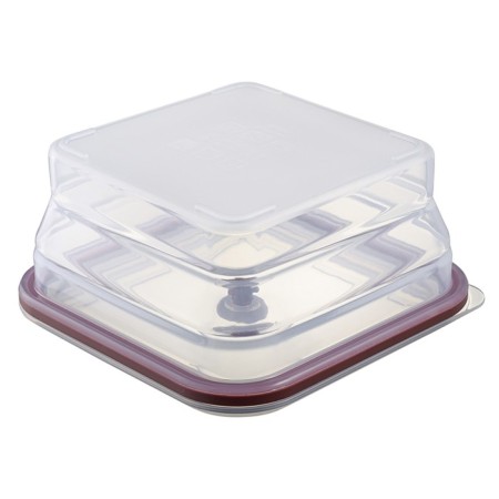 Container for carrying and storage Silicone Smart Solutions, Folding, 1.2 L, Dark Blood Color-4