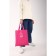 Shoper- "Enjoy" sparkles, without lightning, without lining, pink color