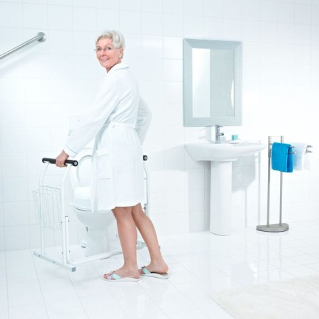 Liberal handrail, white color-1