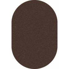 Oval carpet Merinos Platinum, size 100x200 cm, color Brown mr