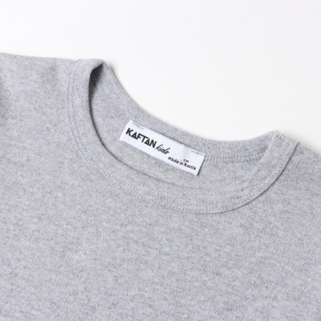 Children's T-shirt KAFTAN "BASIC Line", r.28 (86-92 cm), gray-5