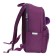 Youth backpack 38 x 27 x 13 cm, Grizzly, laptop department, black/purple