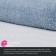 A set of mats for the bathroom IDDIS, 50x80 cm, 50x50 cm, microfiber, blue color