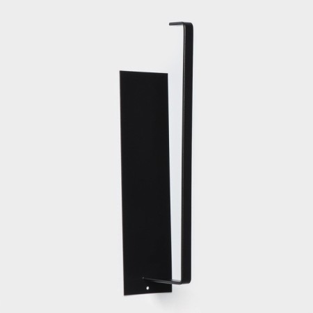 Holder for towels of the share, 28 × 6 × 7 cm, black color-1