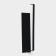 Holder for towels of the share, 28 × 6 × 7 cm, black color