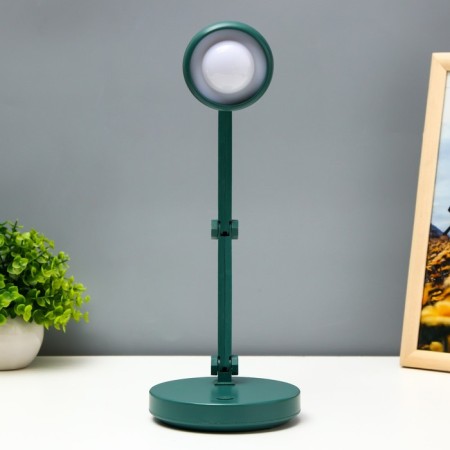 Jambo table lamp LED 2W USB AKB Green 13x13x34.5 cm Risalux-4