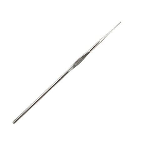 Imra hook for thin yarn without a handle, steel, with a 0.6 mm guide area-1
