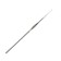Imra hook for thin yarn without a handle, steel, with a 0.6 mm guide area