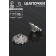 Hats for beads (set 10 pcs.), 6 × 13.5 mm, silver color